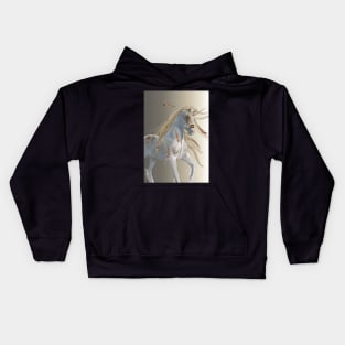 Unicorn feathers Kids Hoodie